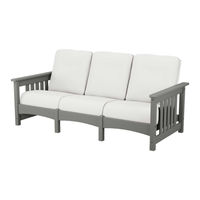 Polywood Mission Settee CMC47 Assembly Instructions Manual