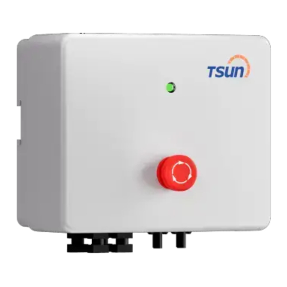 Tsun TSOL-RSDM-DS-A User Manual