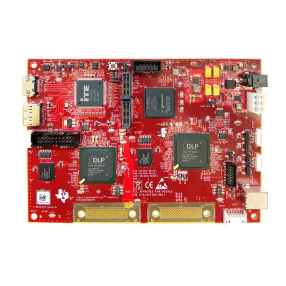 Texas Instruments DLPC900 Read This First Manual