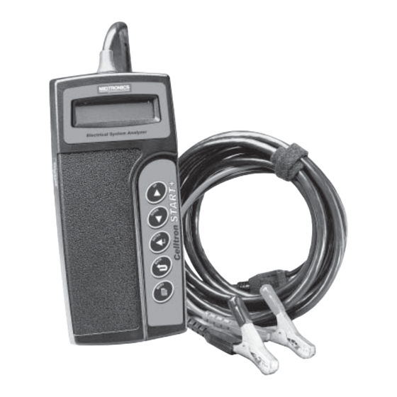 Midtronics Celltron START+ Instruction Manual