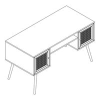 sweeek. BOHEME IBODESK120 Assembly Instructions Manual