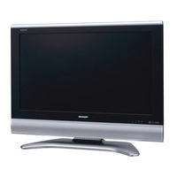 Sharp Aquos LC-37GA8E Operation Manual