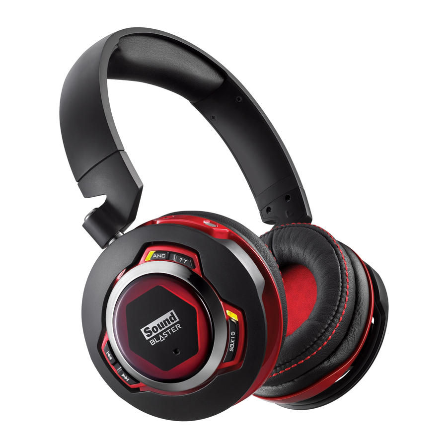 Creative Sound Blaster EVO Zx Manual