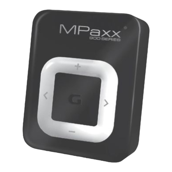 Grundig MPaxx 910 Manual