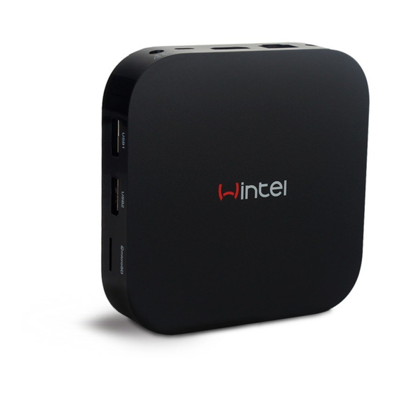 Wintel CX-W8 Quick Start Manual