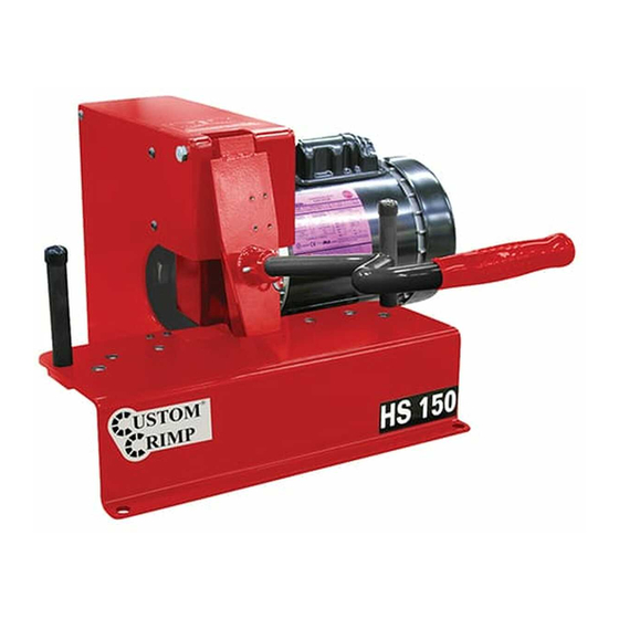 CustomCrimp HS-150 Manual