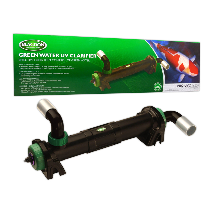 Blagdon PRO UVC 16200 Master Manual
