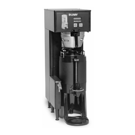 Bunn W/SMART FUNNEL S/N SNG0033000 & UP Installation And Operating Manual