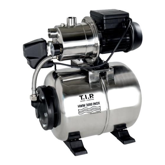 T.I.P. HWW 3000 INOX Manual