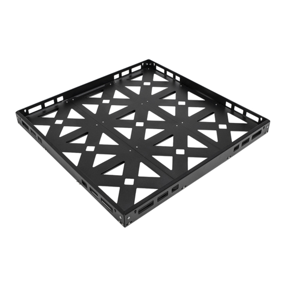 Victory 4x4 UNIVERSAL CARGO BASKET Install Instructions Manual