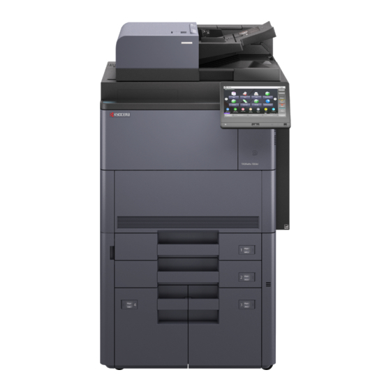 Kyocera TASKalfa 8353ci Operation Manual