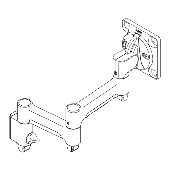 Atdec AWM 460 Arm Installation Manual
