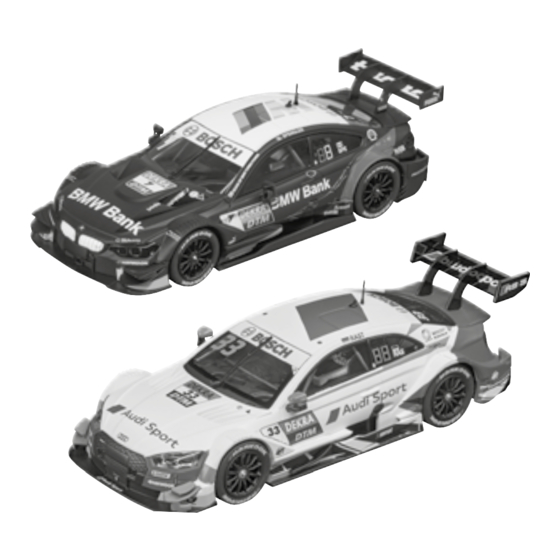 Carrera EVOLUTION DTM FOR EVER Manuals