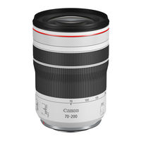 Canon RF70-200mm F4 L IS USM User Manual