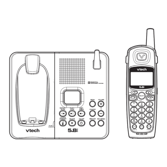 VTech 5854 User Manual