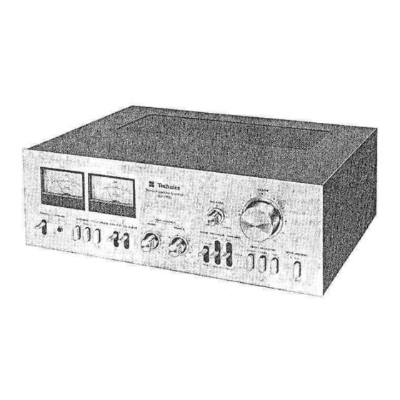 Technics SU-7700 (XA) Service Manual