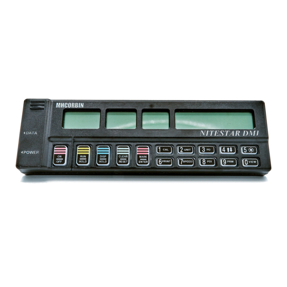 MHCorbin NS-50 Manuals