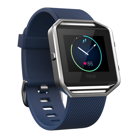 FITBIT ZIP BLAZE USER MANUAL Pdf Download | ManualsLib