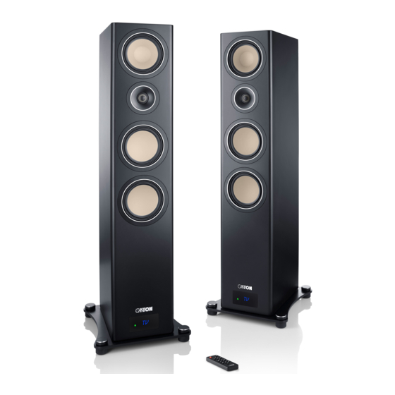 Canton Smart Speaker Series Short Manual