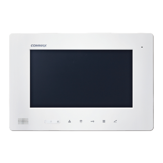 Commax CAV-1020IG+ Gate View Monitor Manuals
