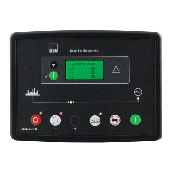 DEEP SEA ELECTRONICS DSEGenset DSE6120 MKIII Operator's Manual