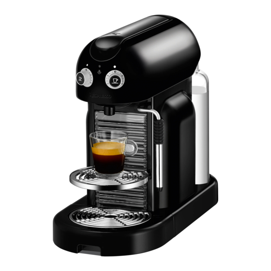 Nespresso Krups Maestria XN800 Instruction Manual