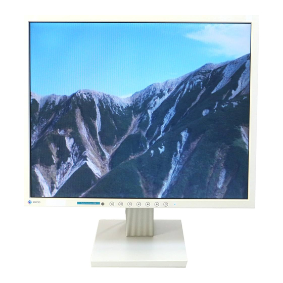 Eizo FlexScan S1701 Specification Sheet
