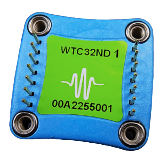 Wavelength Electronics WTC32ND Datasheet And Operating Manual