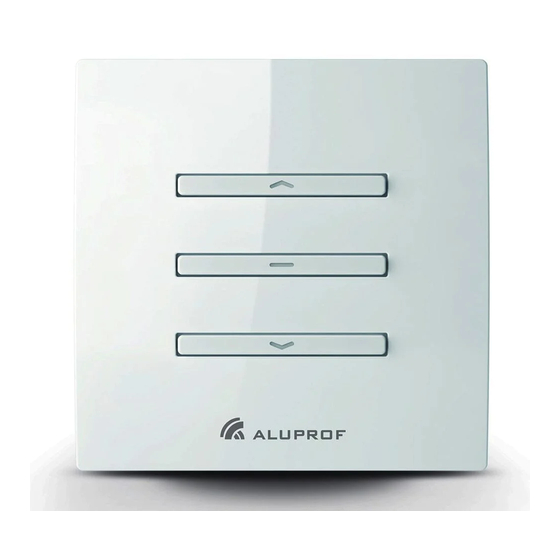 Aluprof DC282 Operating Manual