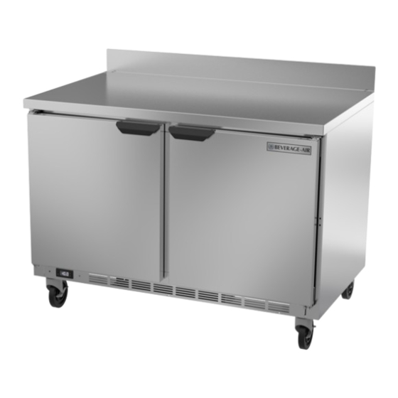 Beverage-Air WTFD48AHC-4 Installation And Operating Instructions Manual