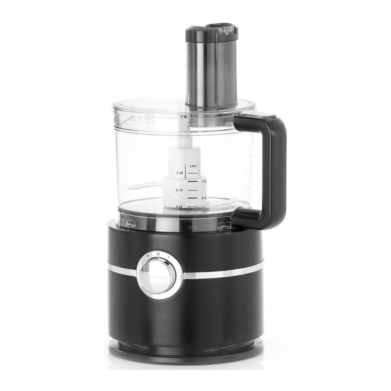 Morphy Richards LATITUDE AND FOOD FUSION FOOD PROCESSOR - REV 3 Manual