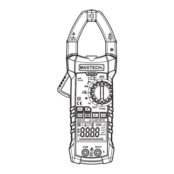 Mastech MS2015B User Manual