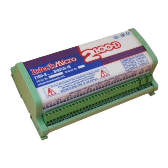 User Manuals: Intech Micro 2100-D Remote Installation