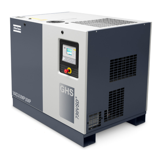 Atlas Copco GHS 350 VSD+ Instruction Book