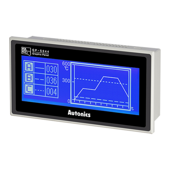 Autonics GP-S044 User Manual