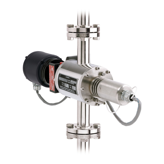 Brookfield TT100 Installation, Operation And Maintenance Instructions
