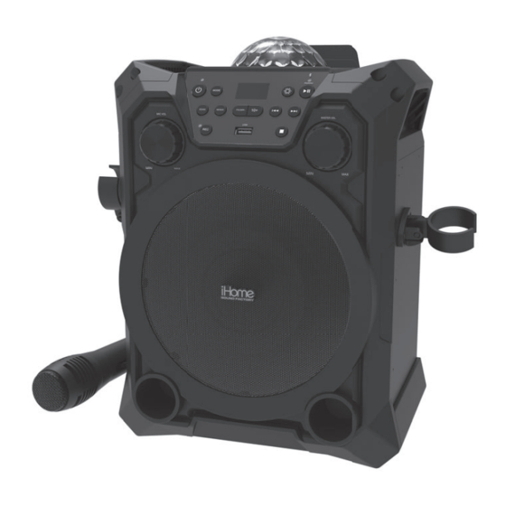 iHome iSF-22 Quick Start Manual