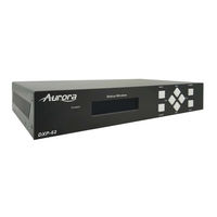 Aurora DXP-62 User Manual