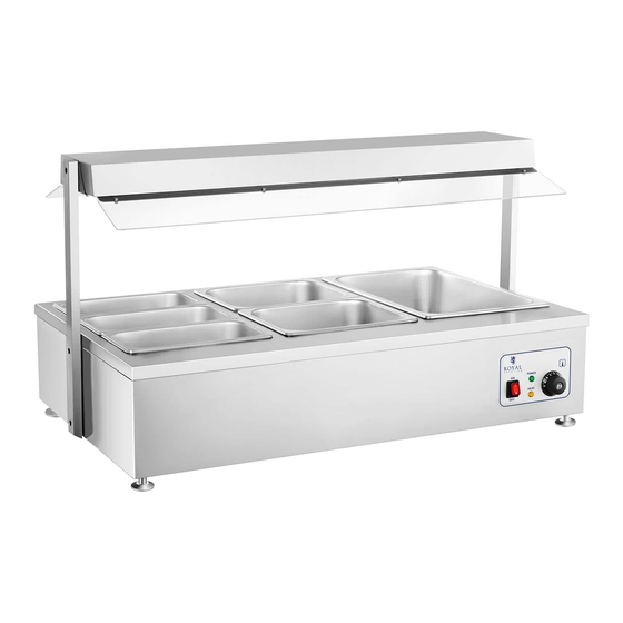 Royal Catering RCBM-6D User Manual