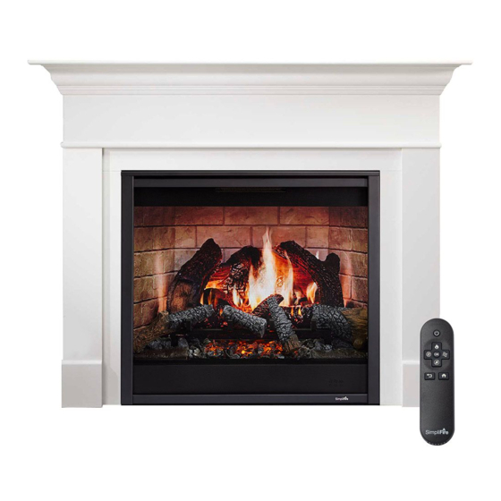 SimpliFire Wescott Mantel Kit Instructions Manual