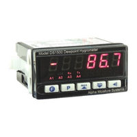 Alpha Moisture Systems DS1500 User Manual