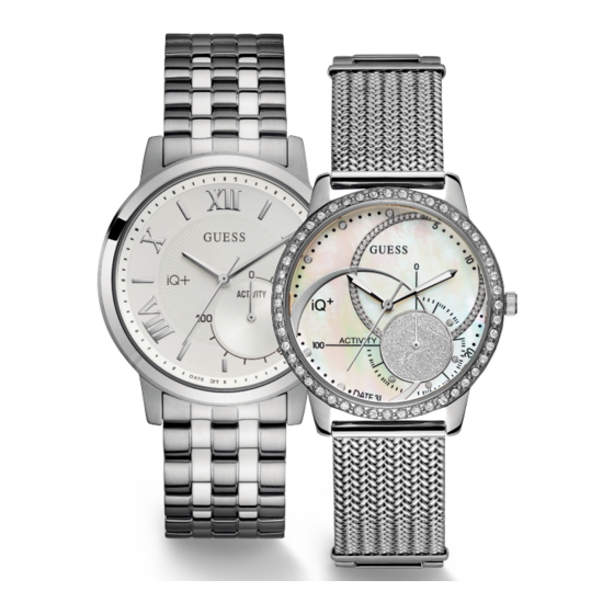 Guess iq+ women's hybrid clearance smartwatch