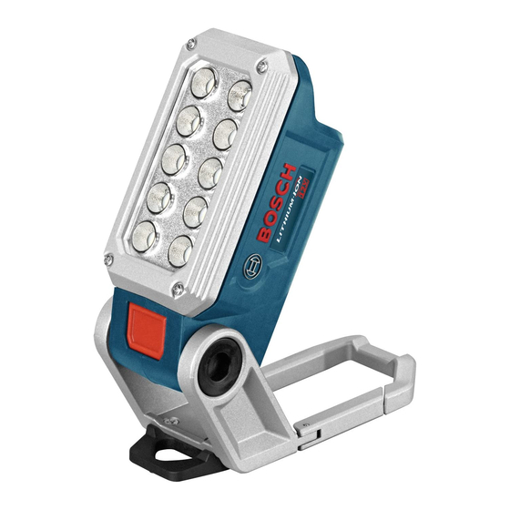 Bosch FL12 LED Worklight Manuals