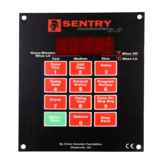 Paragon Sentry 3.0 Temperature Controller Manuals