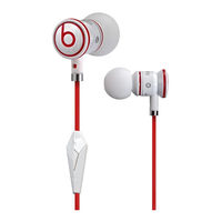 Monster beats by dr. dre MH IBTS IE BKAL CT CAN Manual And Warranty