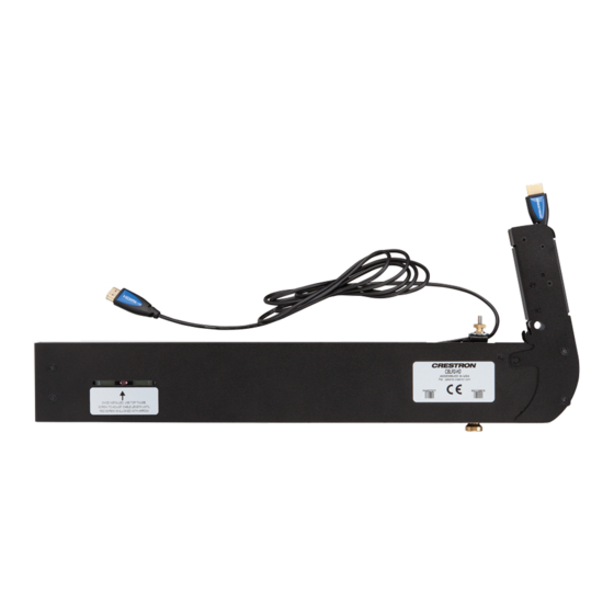 Crestron CBLR2 Series Do Manual