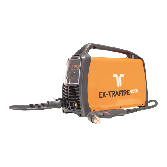 THERMACUT EX-TRAFIRE 40SD Operator's Manual