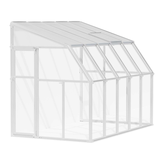 Palram CANOPIA SUNROOM VENT KIT How To Assemble