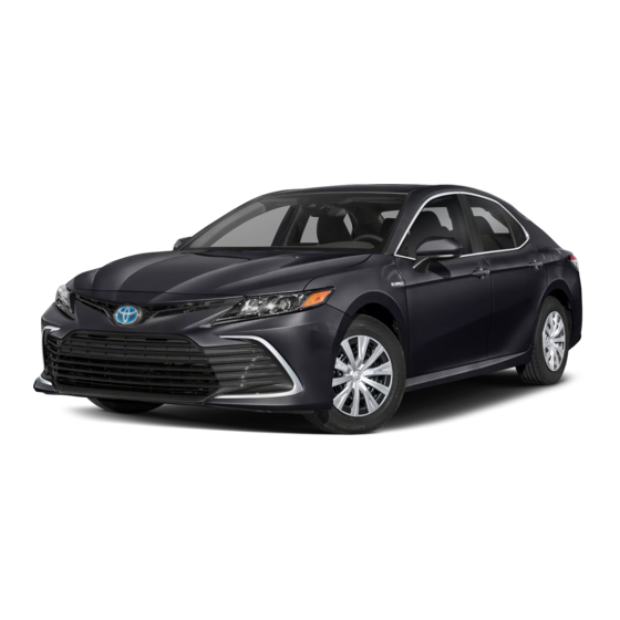 Toyota CAMRY HYBRID Owner's Manual