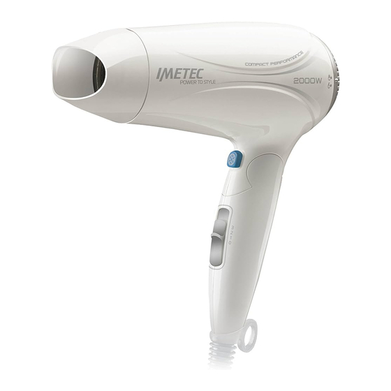 Imetec M3001 Operating Instructions Manual